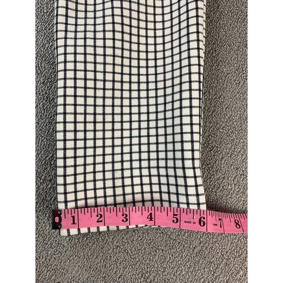 Cabi Suit Set Window Pane Pants & Blazer White Black Size Small - Picture 16 of 16